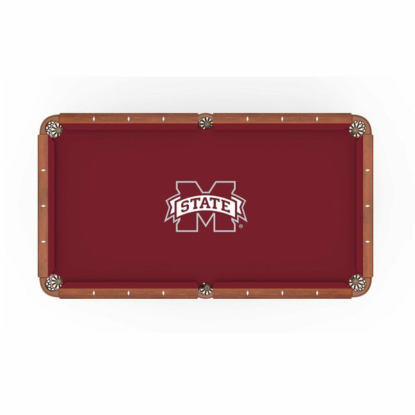 Holland Bar Stool Co 8 Ft. Mississippi State Pool Table Cloth PCL8MssStU